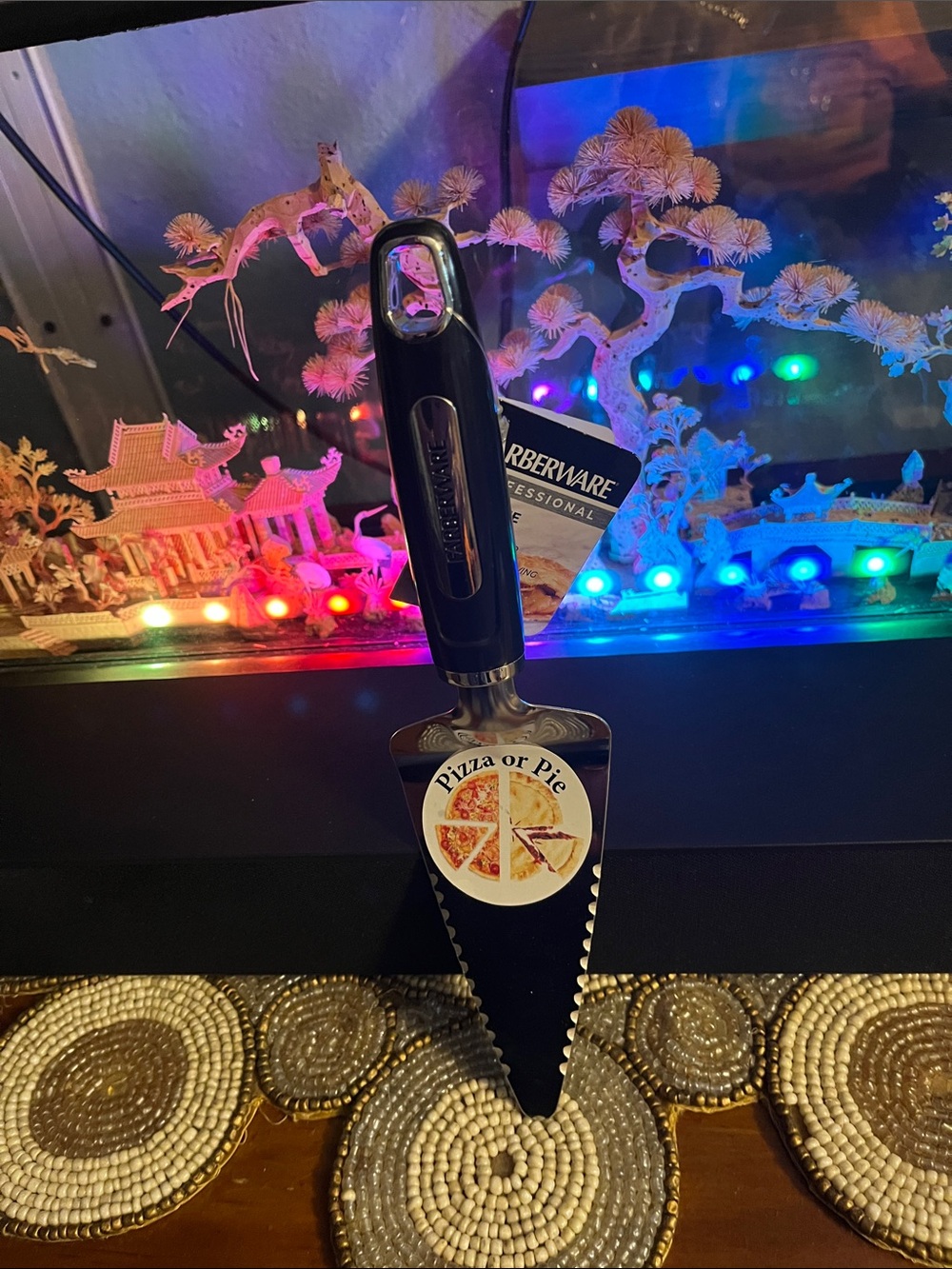 Farberware Black and Silver Pizza/Pie Server